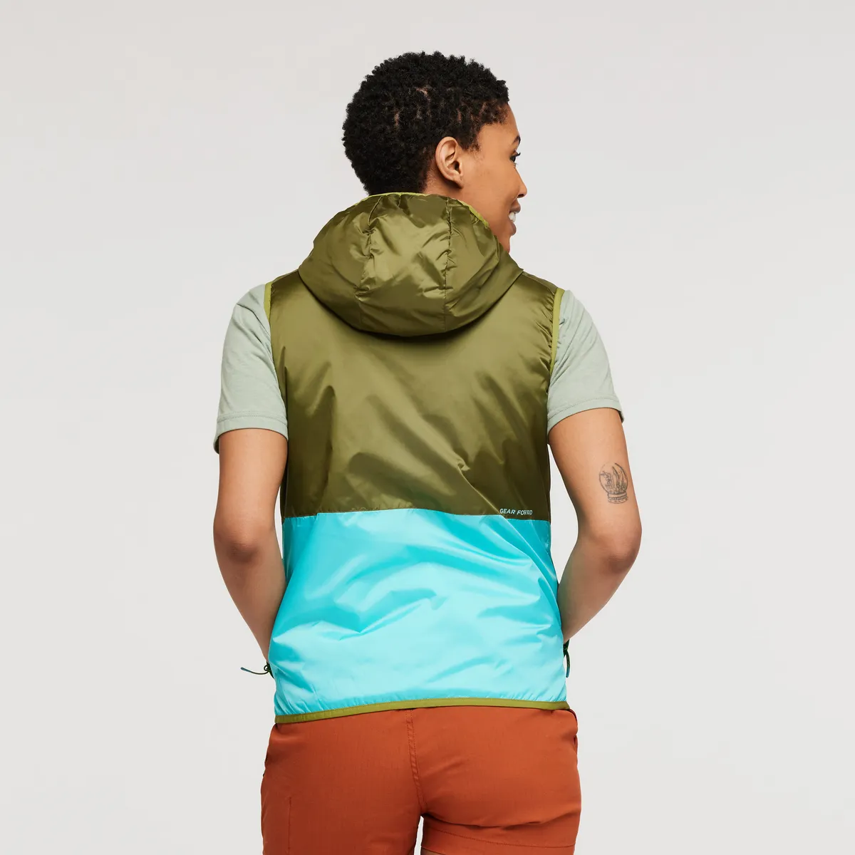 Teca Cálido Reversible Hooded Vest - Women's