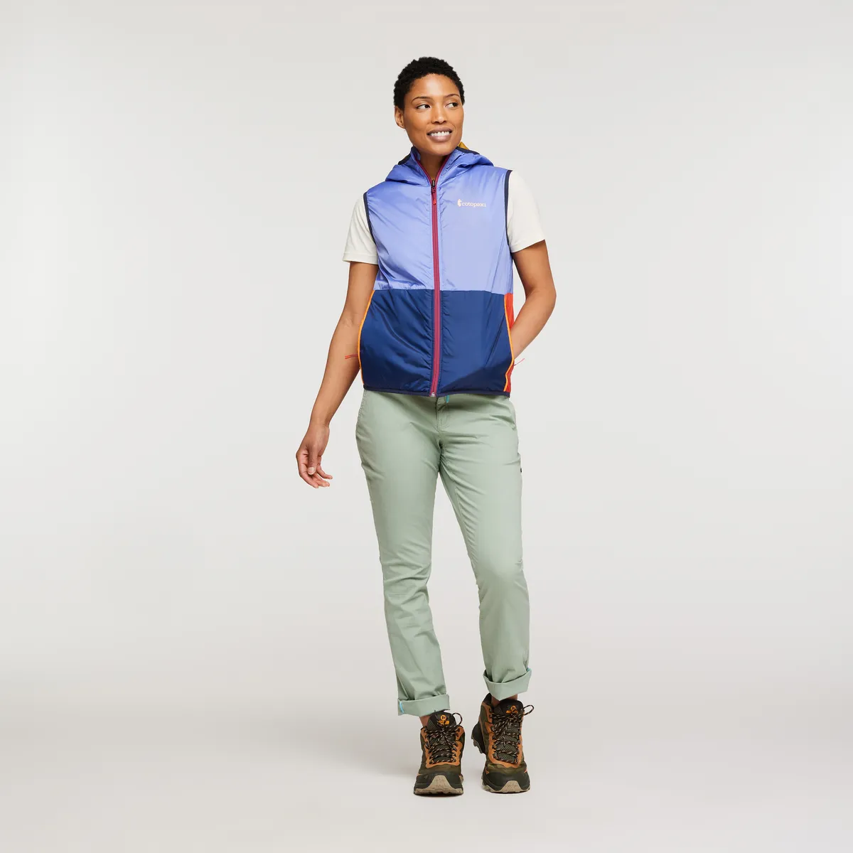Teca Cálido Reversible Hooded Vest - Women's