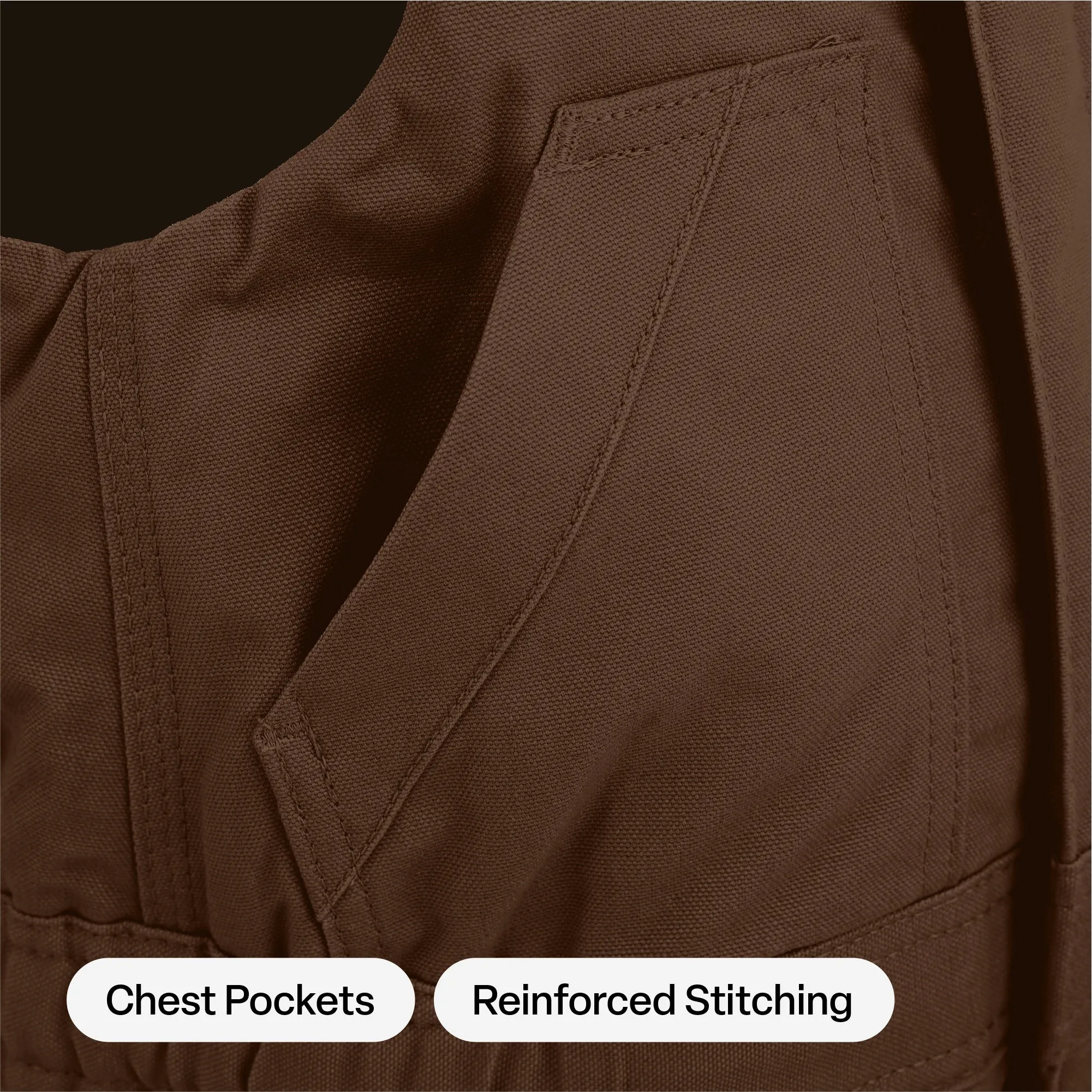 Toddler Softstone Insulated Bib Overall