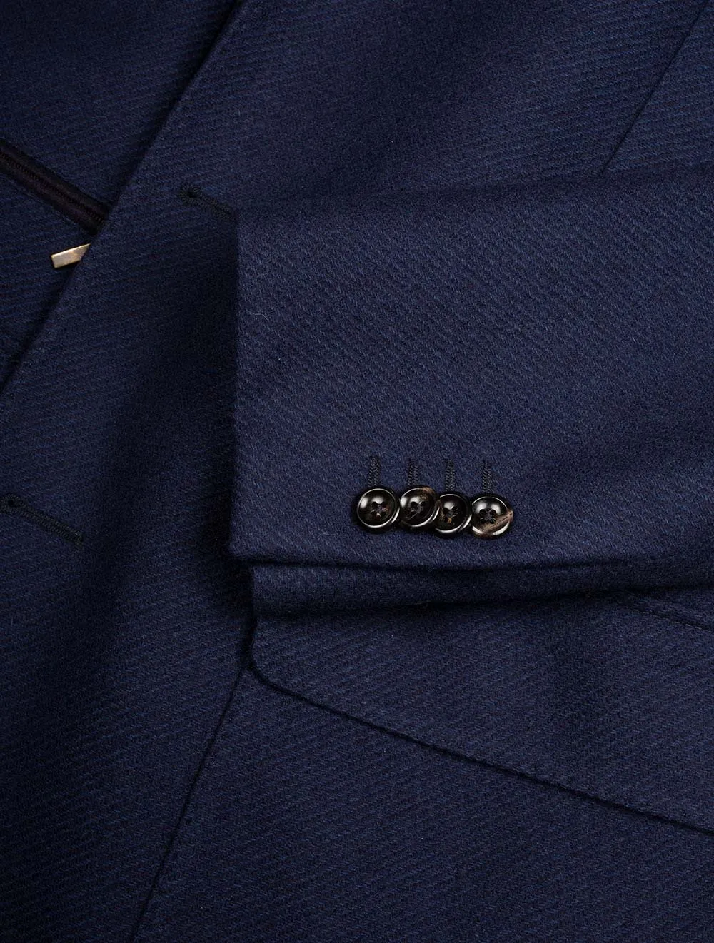 Twill Overcoat With Insert Navy