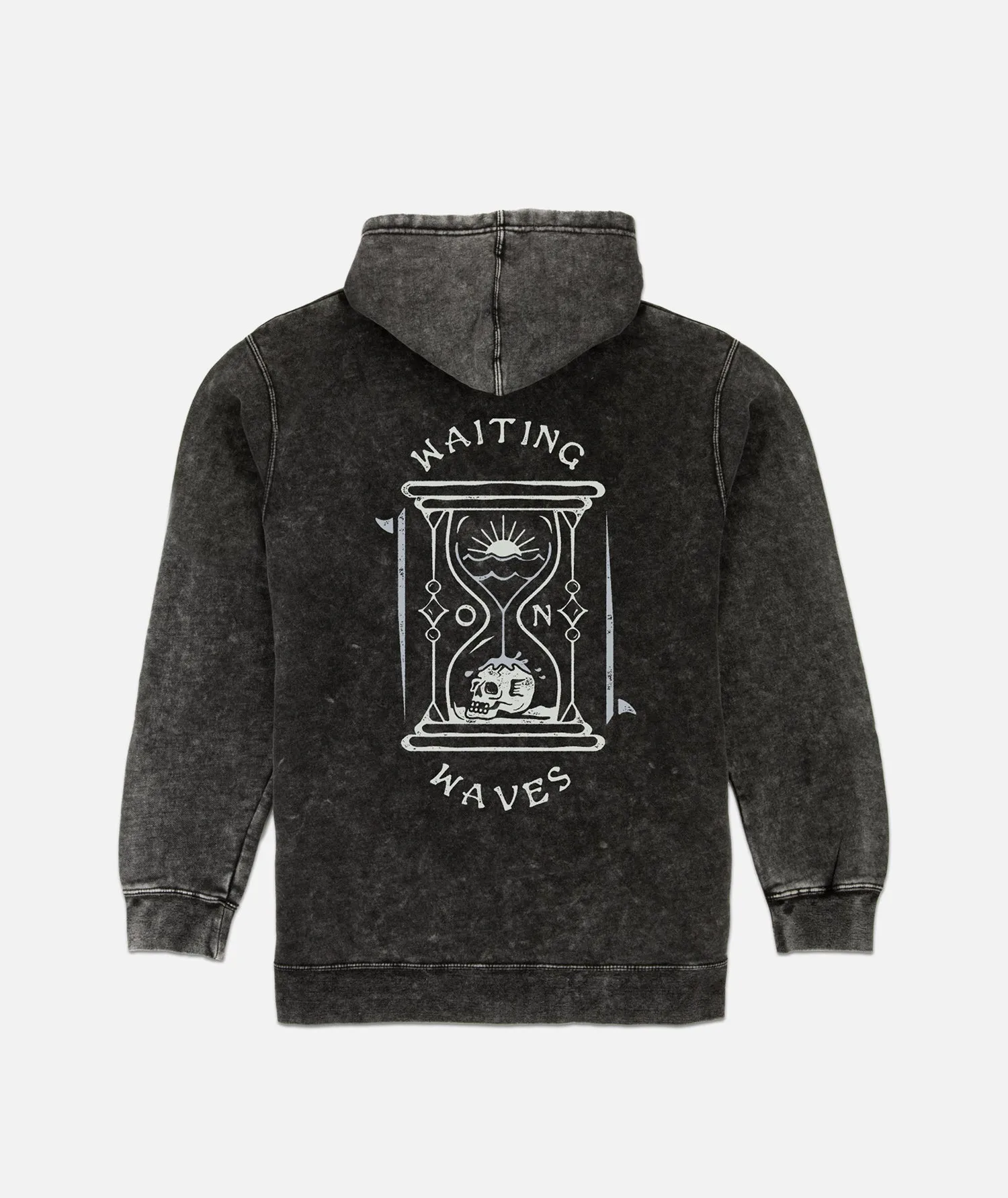 Waiting On Waves Hoodie - Black