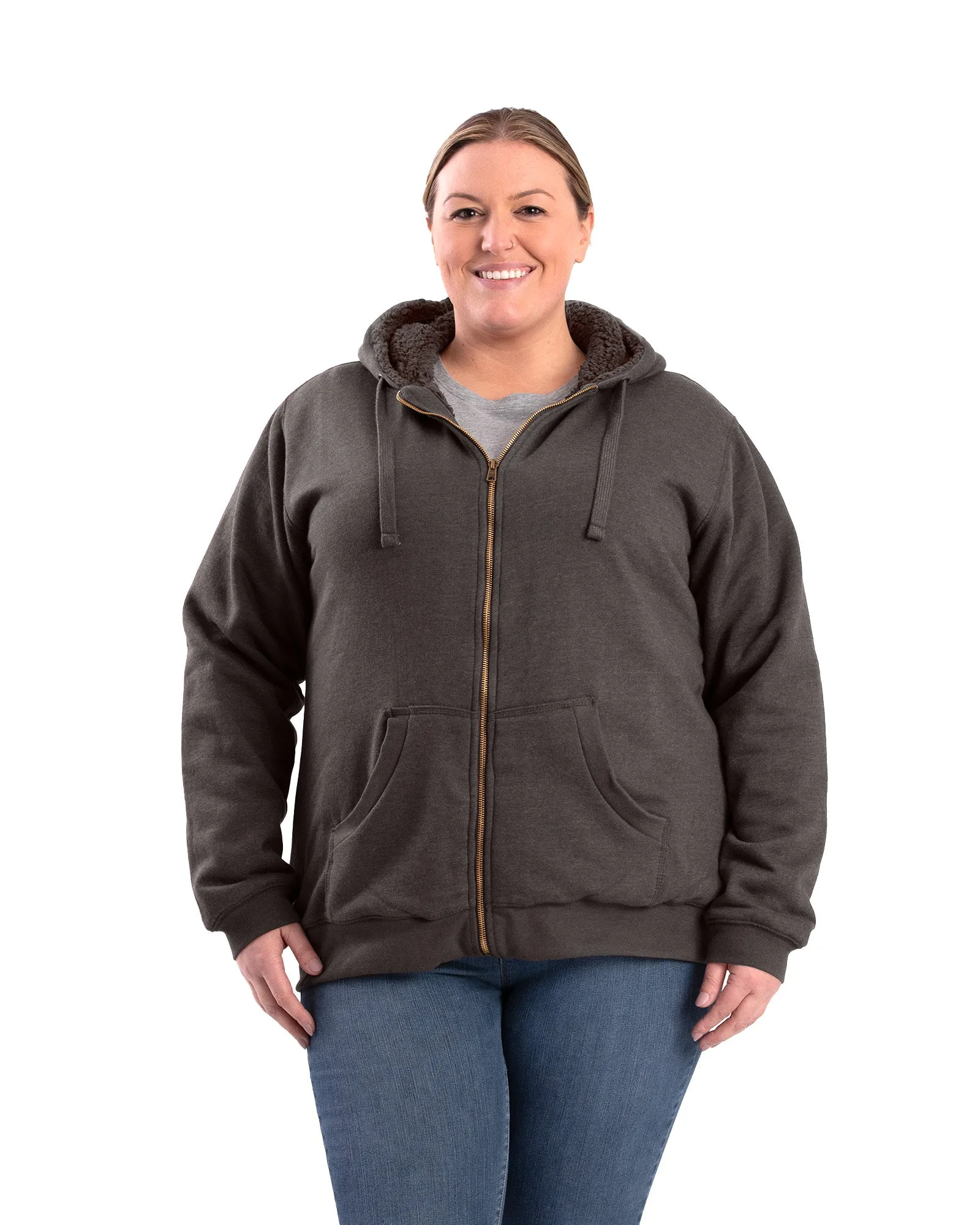 Women's Insulated Full-Zip Hooded Sweatshirt