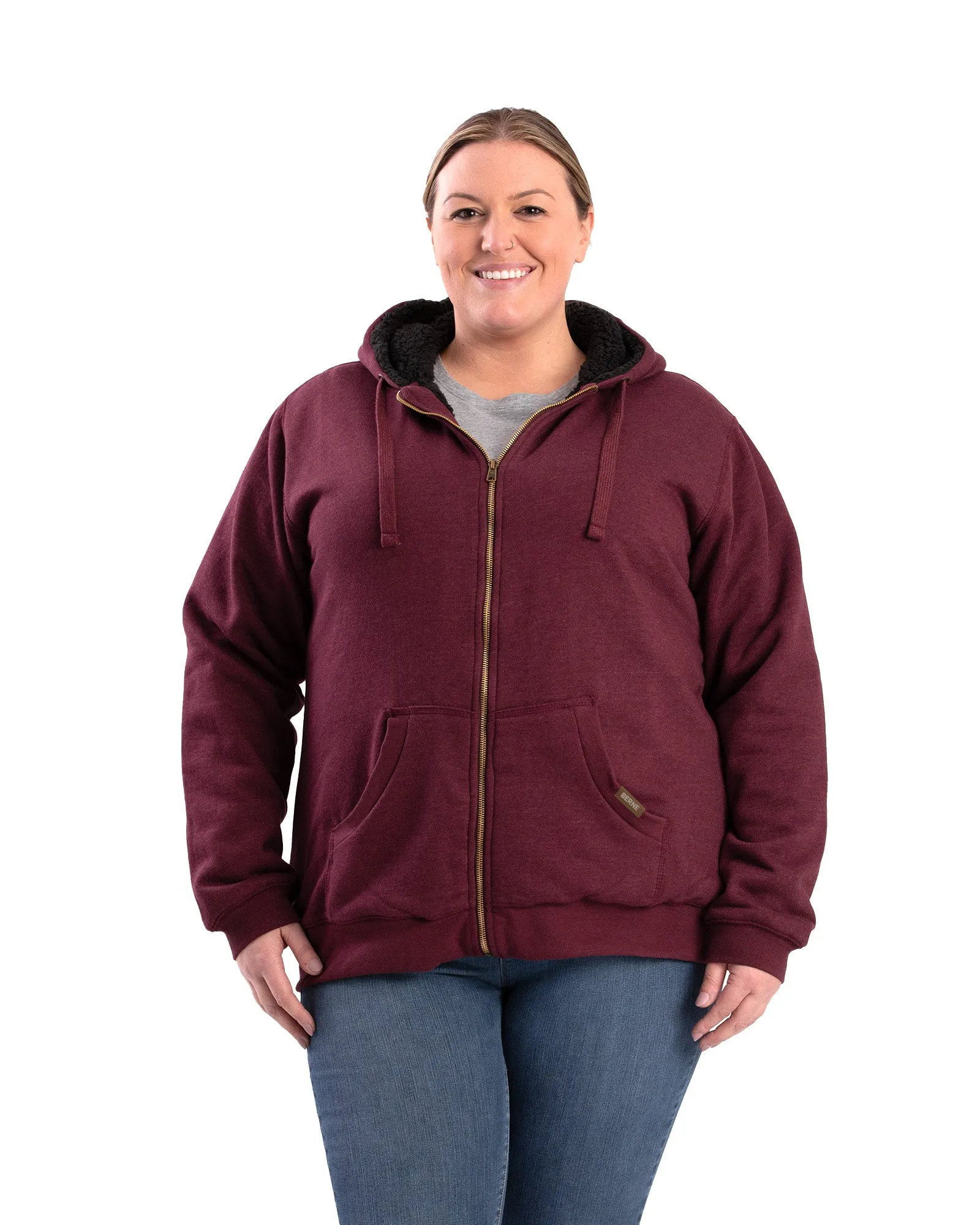 Women's Insulated Full-Zip Hooded Sweatshirt