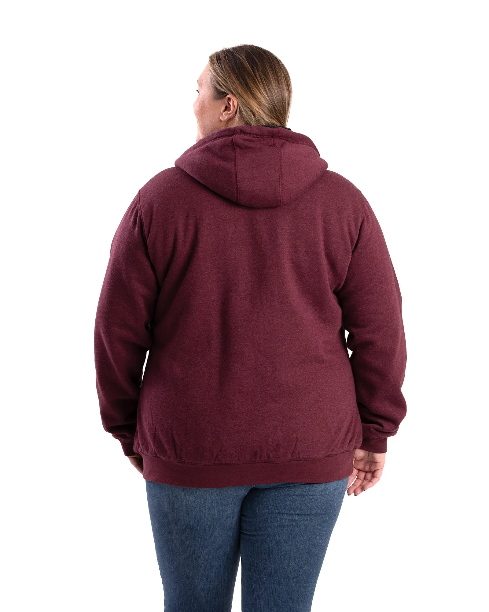 Women's Insulated Full-Zip Hooded Sweatshirt
