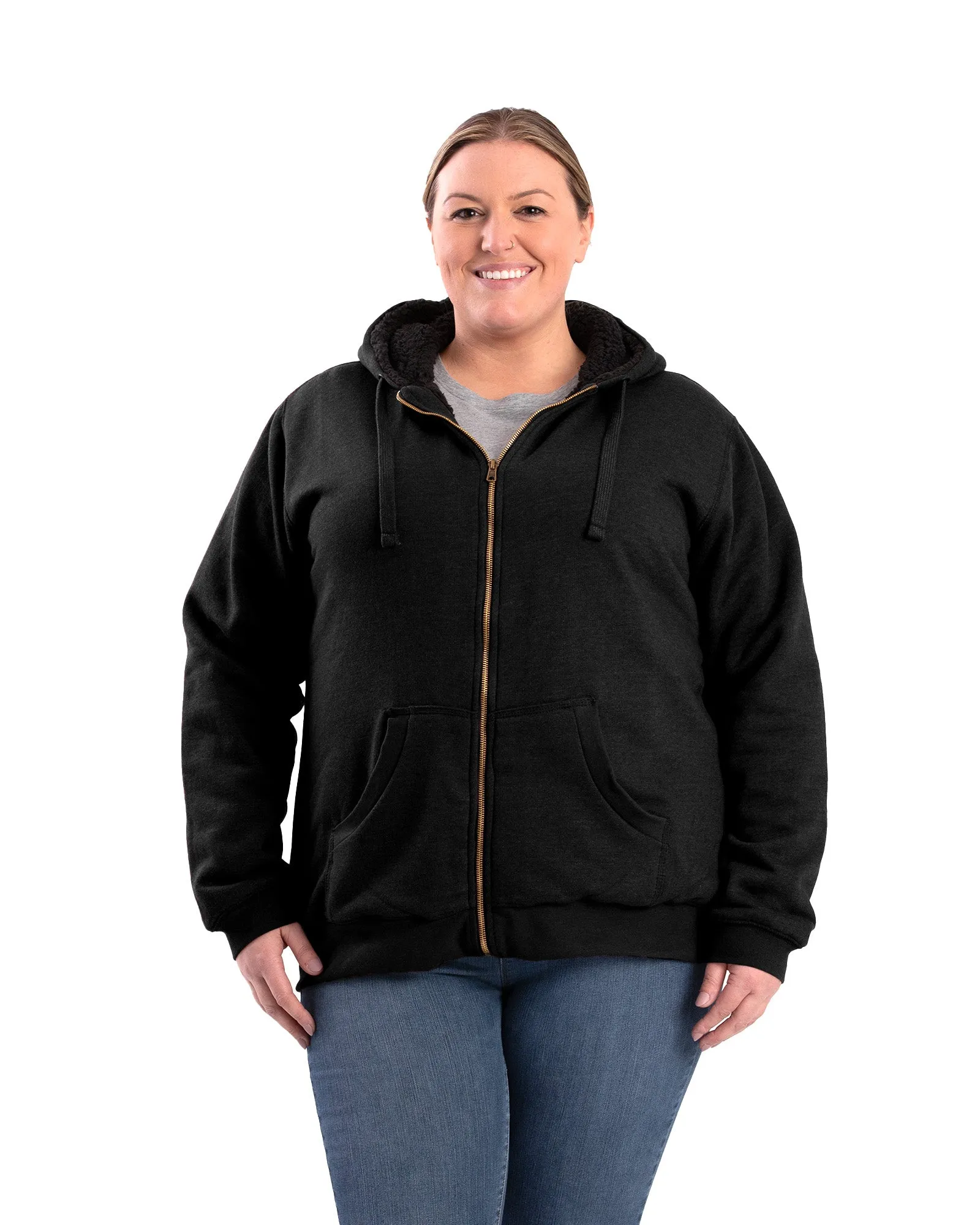 Women's Insulated Full-Zip Hooded Sweatshirt