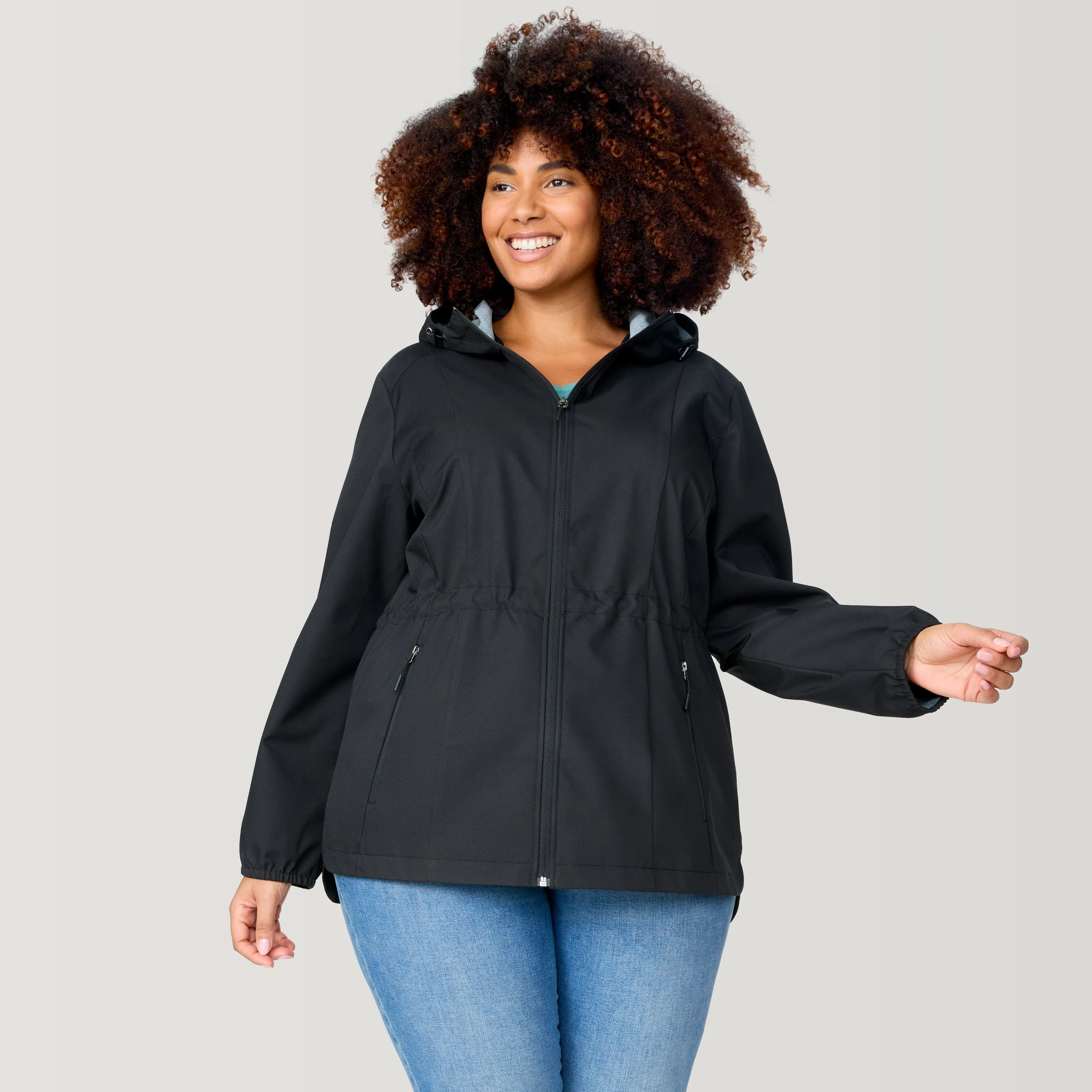 Women's Plus Size X2O Anorak Rain Jacket