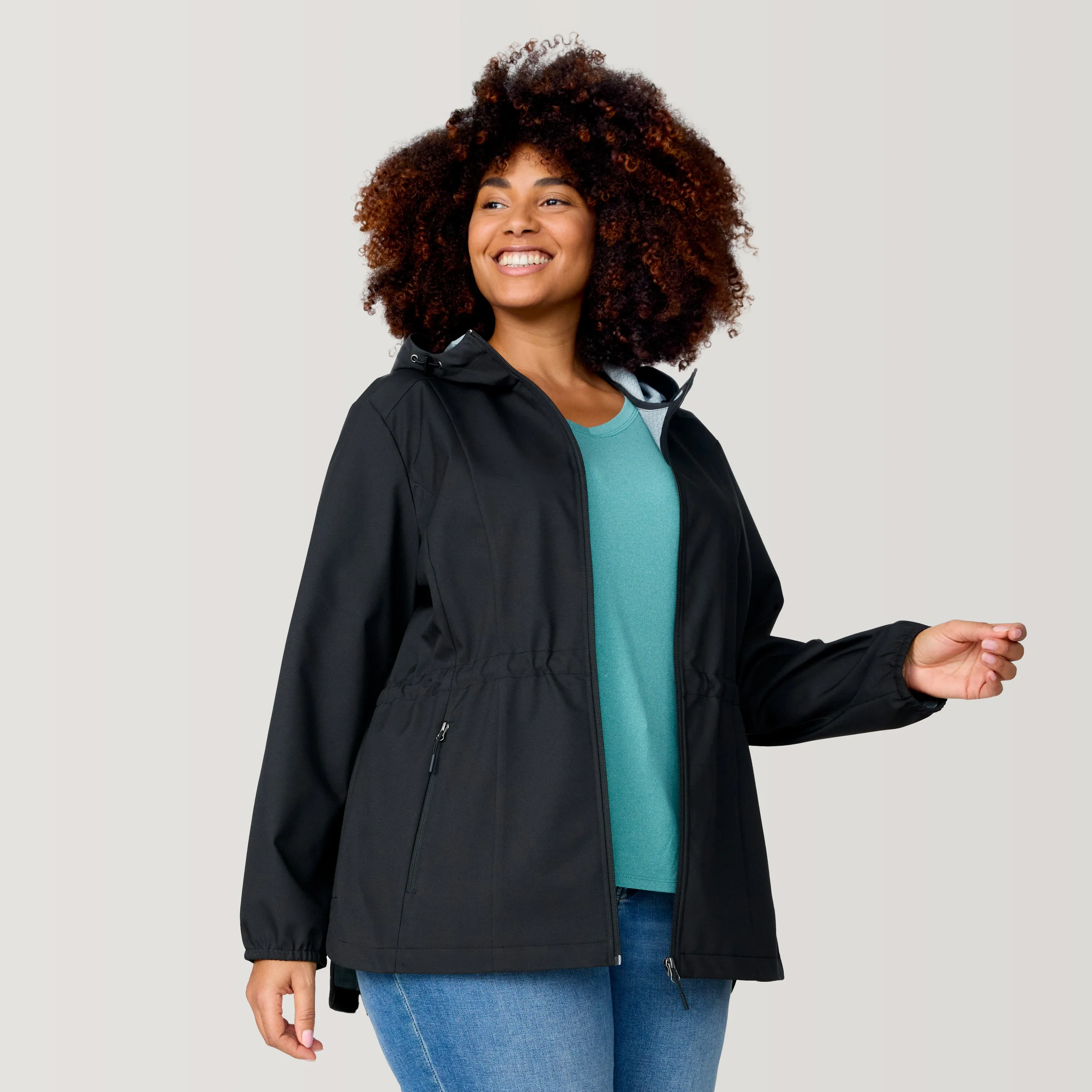 Women's Plus Size X2O Anorak Rain Jacket