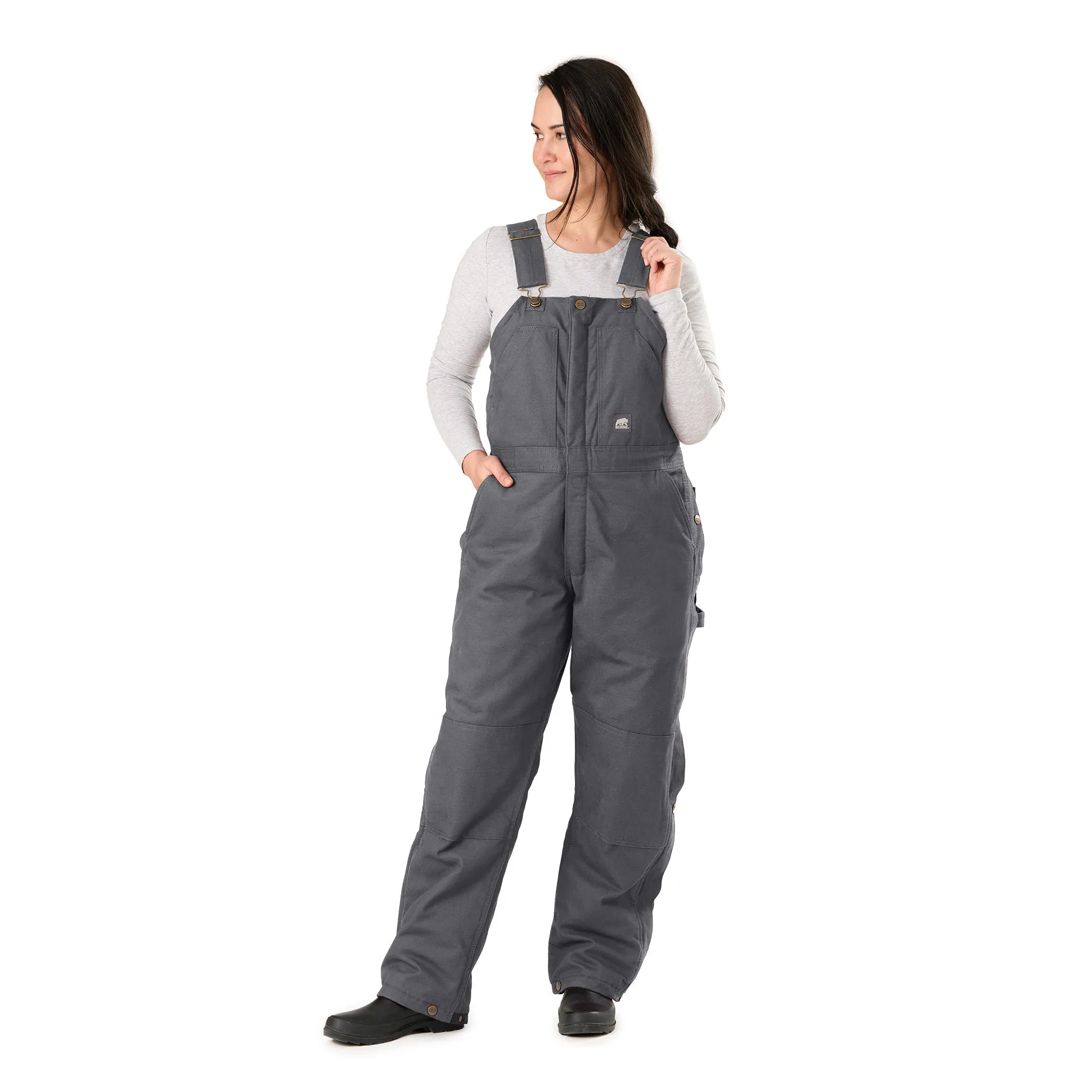Women's Softstone Duck Insulated Bib Overall