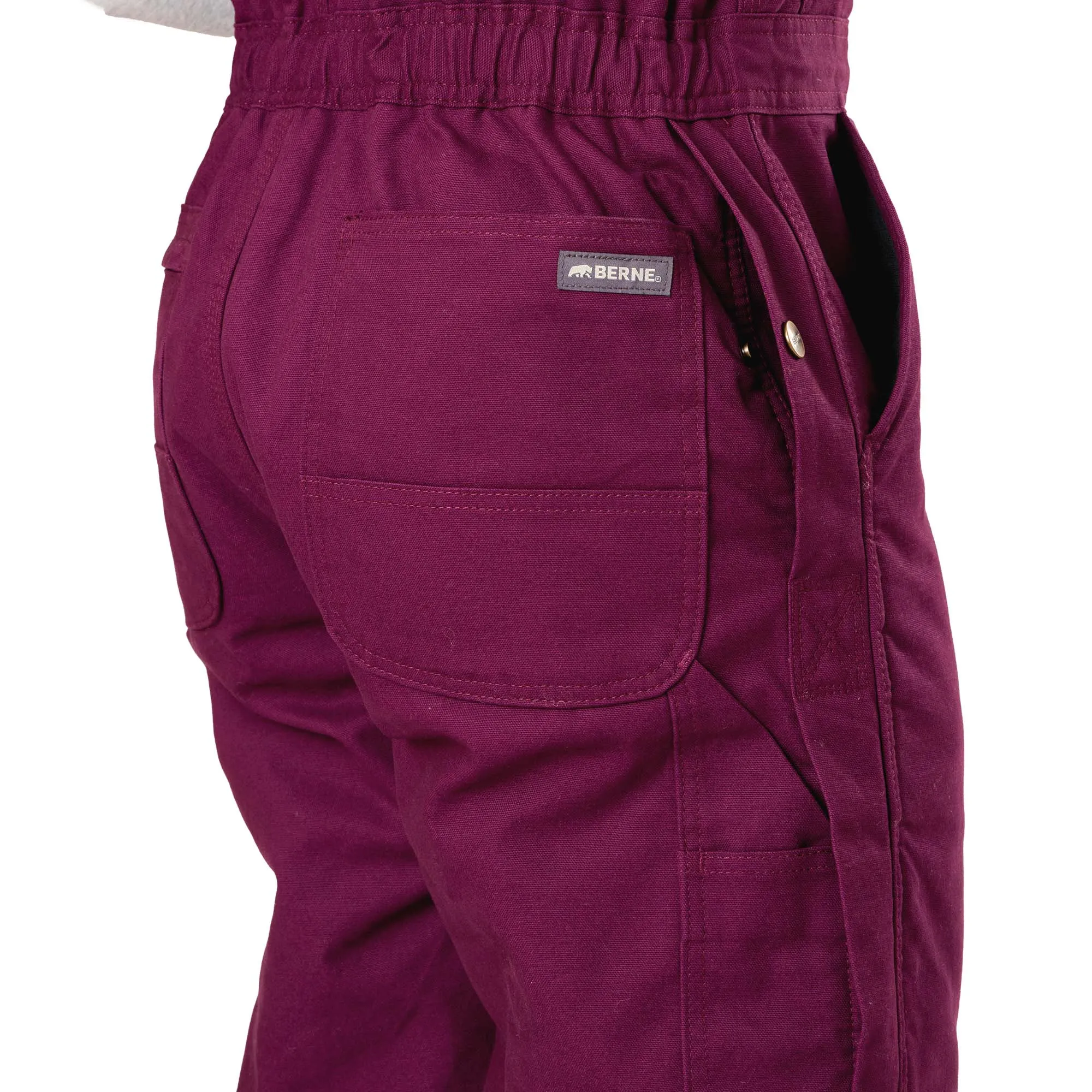Women's Softstone Duck Insulated Bib Overall