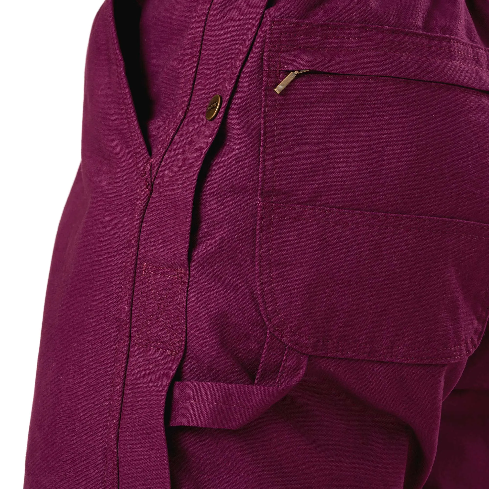 Women's Softstone Duck Insulated Bib Overall