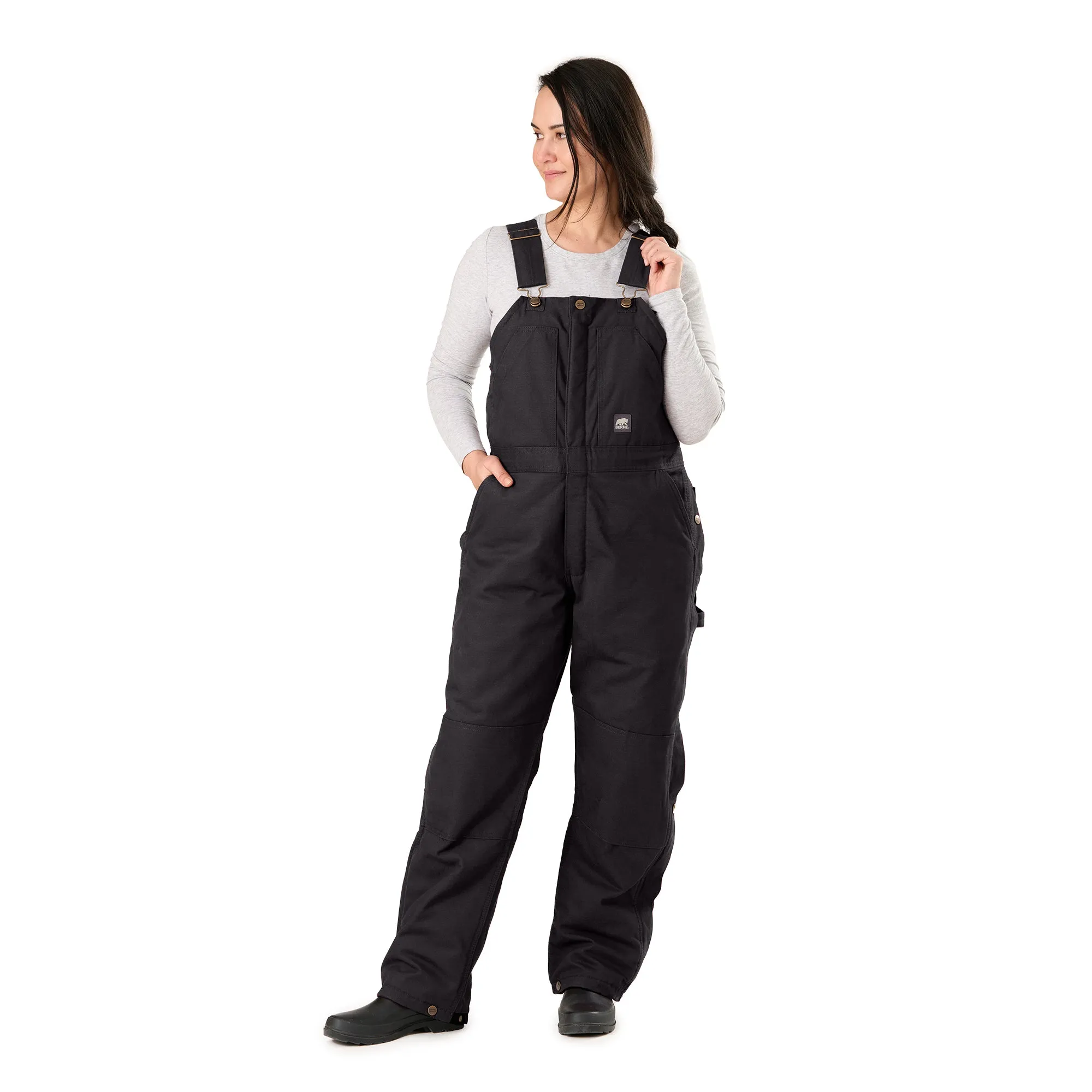 Women's Softstone Duck Insulated Bib Overall