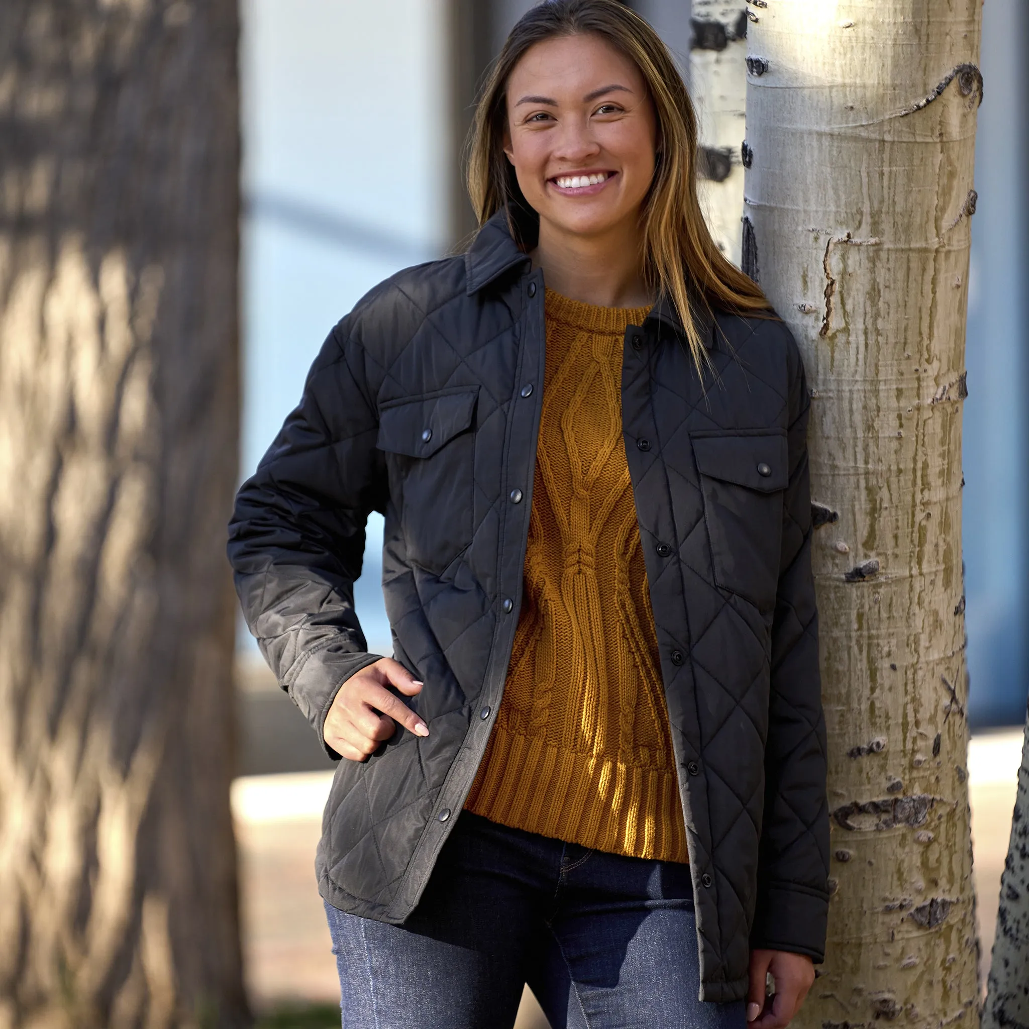 Women's Trailblazer Quilted Shacket