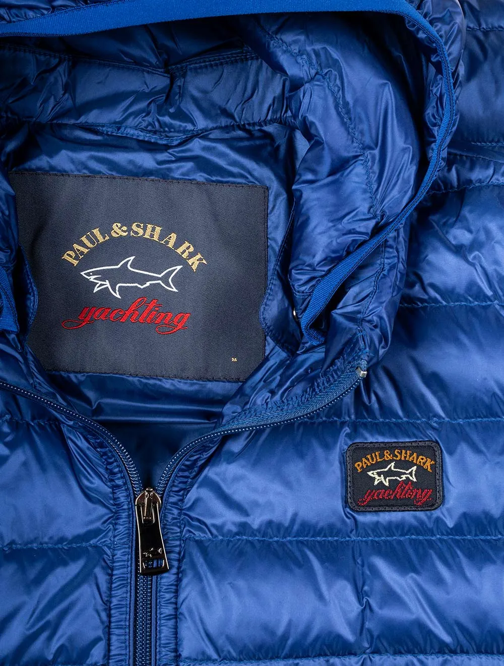 Woven Gillet Blue