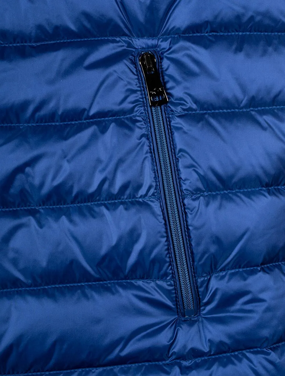 Woven Gillet Blue