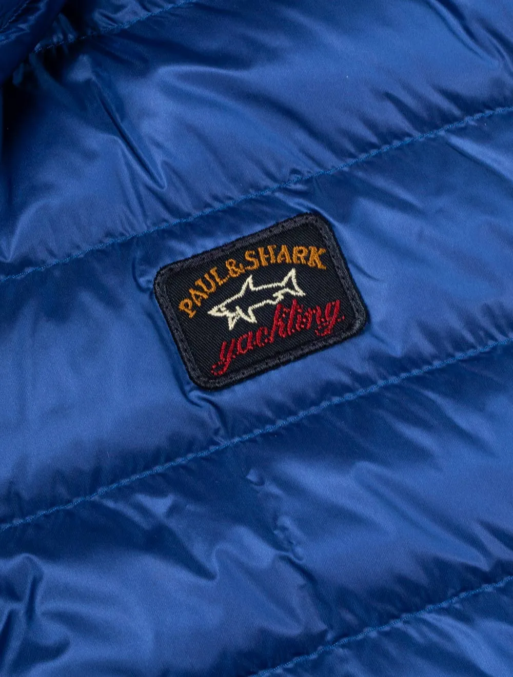 Woven Gillet Blue